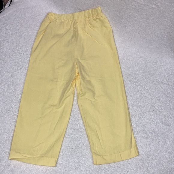 Nwot vintage carters yellow summer pants stars music notes size 5 - Picture 7 of 8